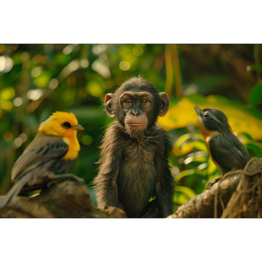 Tableau Des Animaux De La Jungle